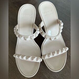 Carmen Sol Tonino Wedge Slide Sandals - Women